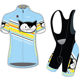 2015   3D  е  Ƿ MTB bicicleta ι Ʈ  Ŭ    ciclismo /Mountain bike ropa ciclismo Women cycling jersey 2015 Kitten 3D g